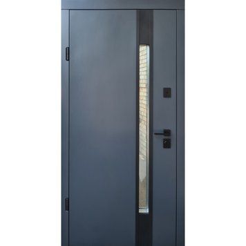 Входные двери STRAJ Smart Street PF Rio-S Антрацит 3023 фото | Straj